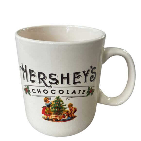 VTG HERSHEY'S Chocolate Oversized CHRISTMAS Jumbo Coffee Hot Chocolate MUG 18oz - Picture 12 of 15